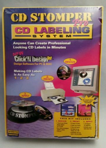 CD Stomper Pro CD Labeling System Professional CD Labels Avery 2002