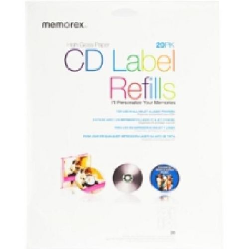 Memorex premium high gloss cd label for sale