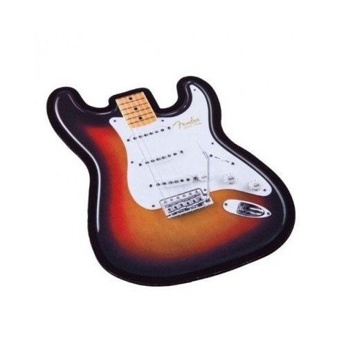 Fender Electric Guitar Mouse Pad Stratocaster Body Computer Accessory Musician