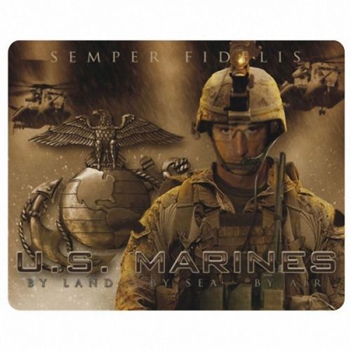 New usmc semper fidelis marines by land by sea by air mouse pad mats mousepad for sale