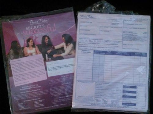 Passion Party Order forms and Hostess flyer