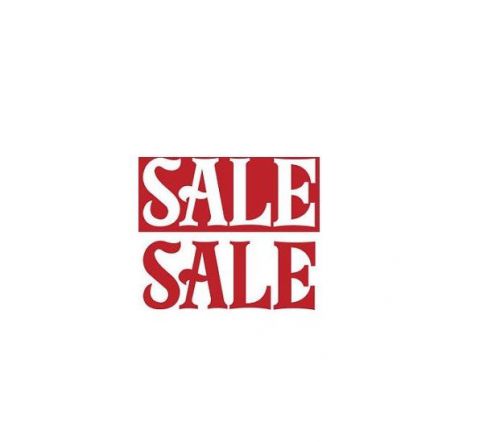 Hi-Glo Sale Slips (Pack of 5) 13&#034; x 5.5&#034; Fast Postage