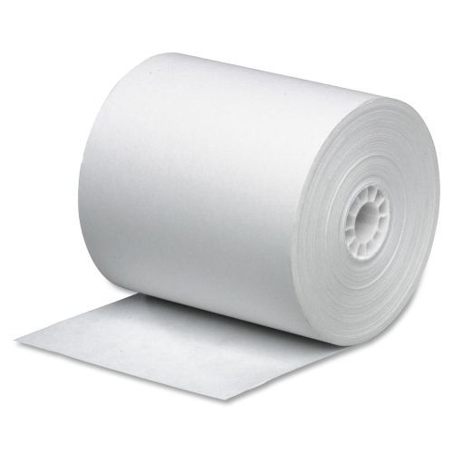 Business Source Bond Paper - 3&#034; x 165 ft - 1 / Roll - White - BSN31824