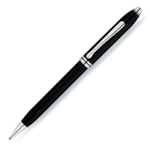 Cross townsend ballpoint pen black rhodium at0042-4 for sale