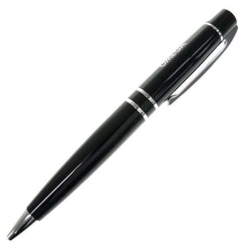 G-RARE Authentic Rare OMEGA Novelty Ballpoint Pen Limited Edition Black 1019476