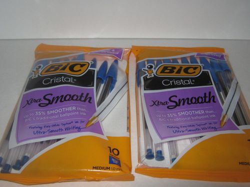 Bic- Cristal Xtra Smooth  blue color-02 packages
