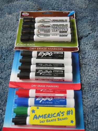 Dry Erase Markers 3 packages of 4