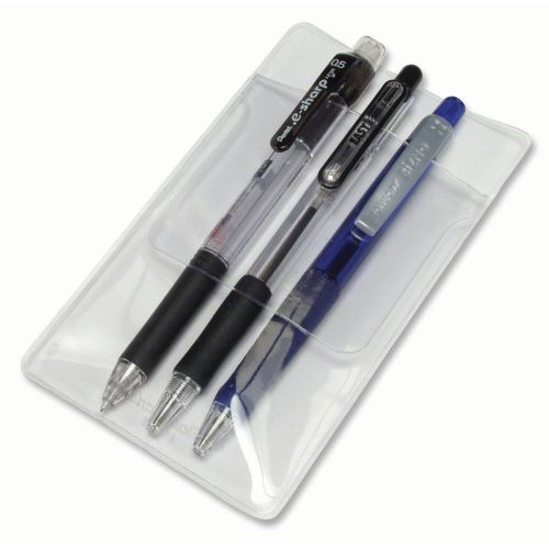 NEW BAU46502 Baumgartens Pocket Protectors, for Pen Leaks, Clear (48 count)