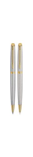 Waterman Hemisphere Pen &amp; Pencil Set - Stainless Steel GT 1893767