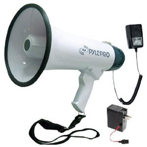 Pyle piezo dynamic megaphone proffesional multi-fuctional 1-mile loudspeaker new for sale