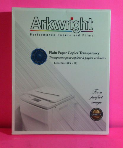 Arkwright Plain Paper Copier Transparency 100 Sheets