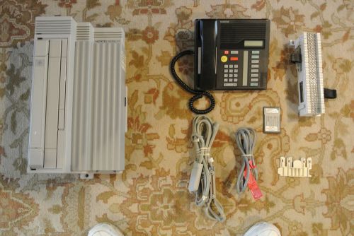 Nortel Norstar Compact ICS Phone System + 1 phone, memory card, voicemail,