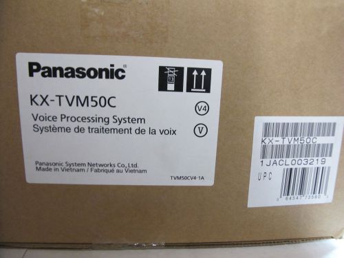 Panasonic kx-tvm50c  tvm50 voice processing system voicemail brand new in box! for sale