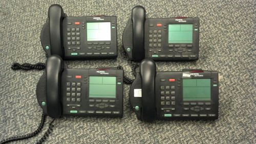 LOT 4 Nortel Networks Meridian Phone M3904 Charcoal