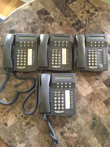 Avaya Lucent 6408D+ Phone Gray Lot of 4