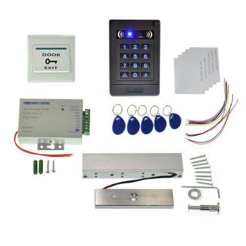 Full set rfid door access control system with door lock entrance home safety for sale