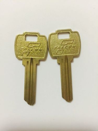 Pair of original falcon 6 pin key blanks kb1577g  ilco fa3 for sale