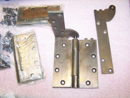 Nos stanley 92-6186 cb1969 lh reinforced pivot hinge set 5 x 4 1/2&#034; industrial for sale