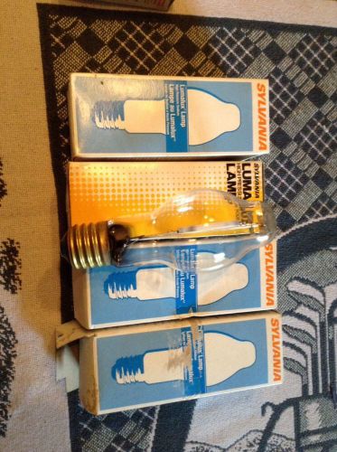 Lot of 4 sylvania 67514-2 lu100 hps 100 watt high pressure sodium lamp bulb for sale