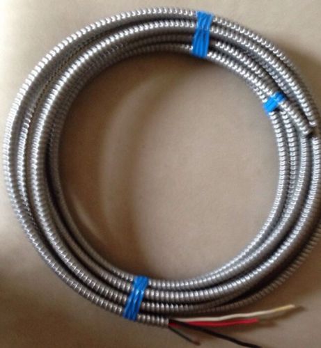 36 Feet Type MC 8/3 with Ground, Copper Electrical wire METAL CLAD Al Casing