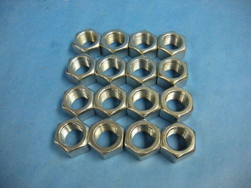 1&#034;  hex nut bolt fasteners lot of 16 for sale