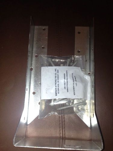 Simpson strong-tie hucq612 joist hangers,  new with screws for sale