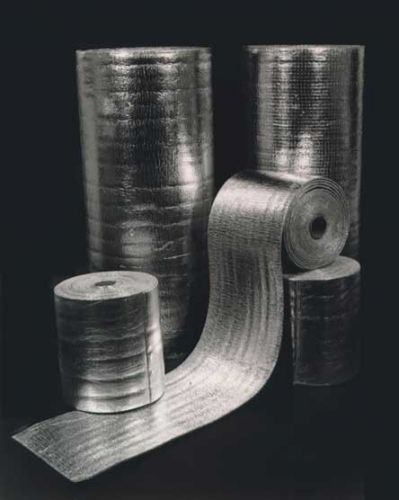 Low-e reflective foam core insulation pipe hvac duct wrap (24&#034;x100&#039;) for sale