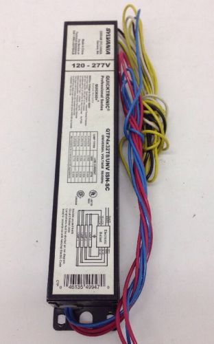 SYLVANIA QUICKTRONIC QTP 4x32T8/UNV ISN-SC FLUORESCENT LAMP BALLASTS 120-277V