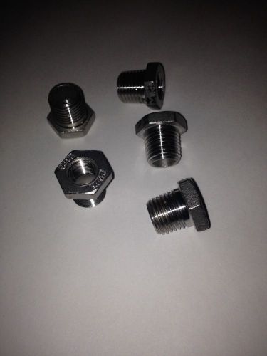 (5) hex reducing bushing, 1/4 x 1/8 in, 316 ss  msi for sale