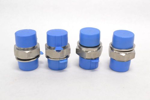 Lot 4 new fox valley 890236 straight connector fitting size 1in npt b282462 for sale