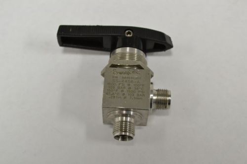 Swagelok ss-44s6-a angle 1500psi stainless 3/8 in npt ball valve b218134 for sale