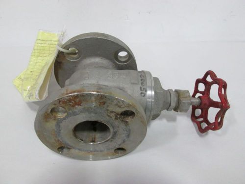 JENKINS 4 BOLT 2 WAY 150 STAINLESS FLANGED 2 IN GATE VALVE D329288
