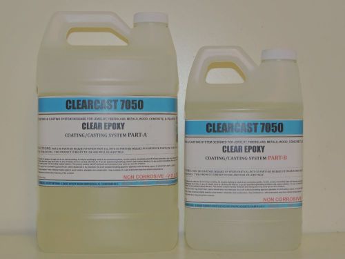 Crystal clear coating casting fiberglass epoxy resin (2 -1 mixing ) 192oz. kit for sale