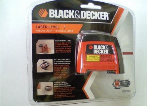 Black &amp; Decker BDL220S Laser Level w/ Wall Mounting Extras Access