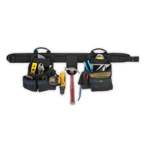 CLC 2602 17-Pocket 4-Piece Framers Ballistic Combo Tool Belt