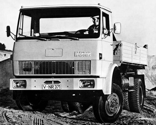 1972 Hanomag Henschel F150K 15 Ton Dump Truck Factory Photo c8127-X818MX