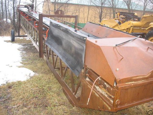 Aggregate transfer conveyor  portable electric 30&#034;x55ft for sale