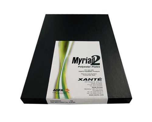 Xante myriad 2 polyester plates .004 13-3/8 x 19-7/8, 200-100082 for sale
