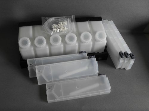 Bulk ink system (6x6) for roland, mimaki printers. us fast shipping for sale