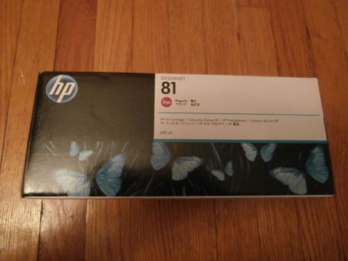 C4932A HP 81 Ink Cartridge Magenta ~ new 2016