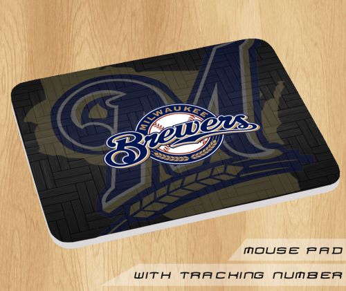 New Milwaukee Brewers Art Logo Mousepad Mouse Pad Mats Hot Game