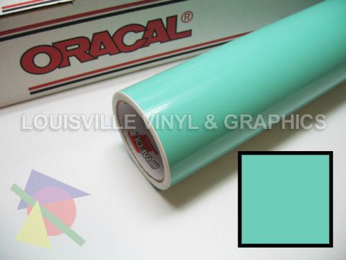 1 roll 24&#034; x 5 yds mint oracal 651 sign &amp; graphics cutting vinyl for sale