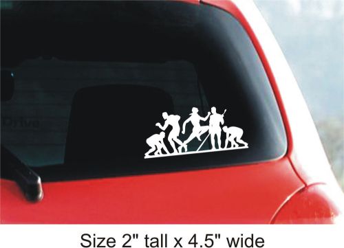2X Winners White Personalized Car Vinyl Sticker Gift - FAC-57 B