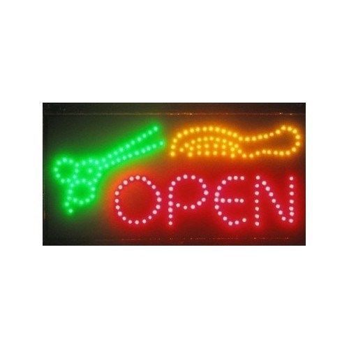Open Sign Ultra Bright LED Neon Light Animated Bright Business Motion Display