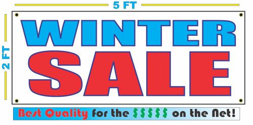 WINTER SALE Banner Sign NEW Larger Size Best Quality for The $$$