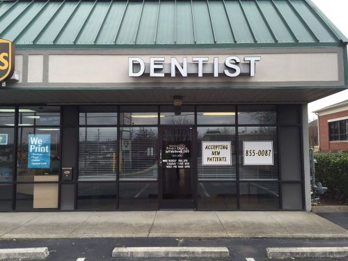 Dentist Commercial Business Store Front Large Sign