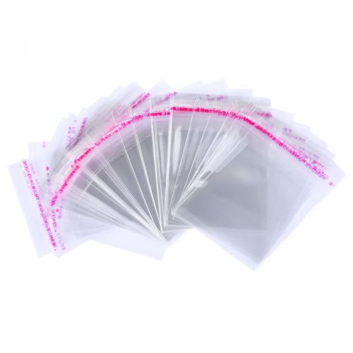 200 Self Adhesive Seal Plastic Bags (Usable Space 5x5cm)
