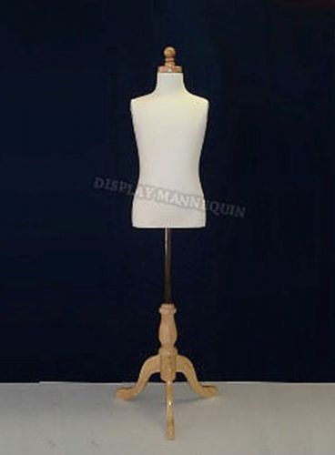 KIDS MANNEQUIN 7-8 YRS CHILD DRESS FORM (+)WOODEN BASE