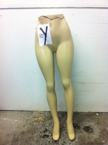 Mannequin-Brazilian Half Form Fleshtone w/ Metal Base Damaged... Used...# Y