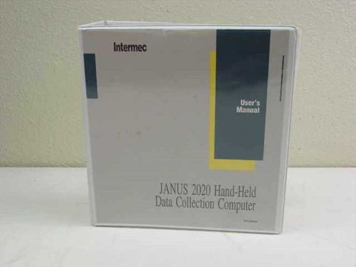 Intermec Janus 2020 Hand-Held Data Collection Computer User 062366